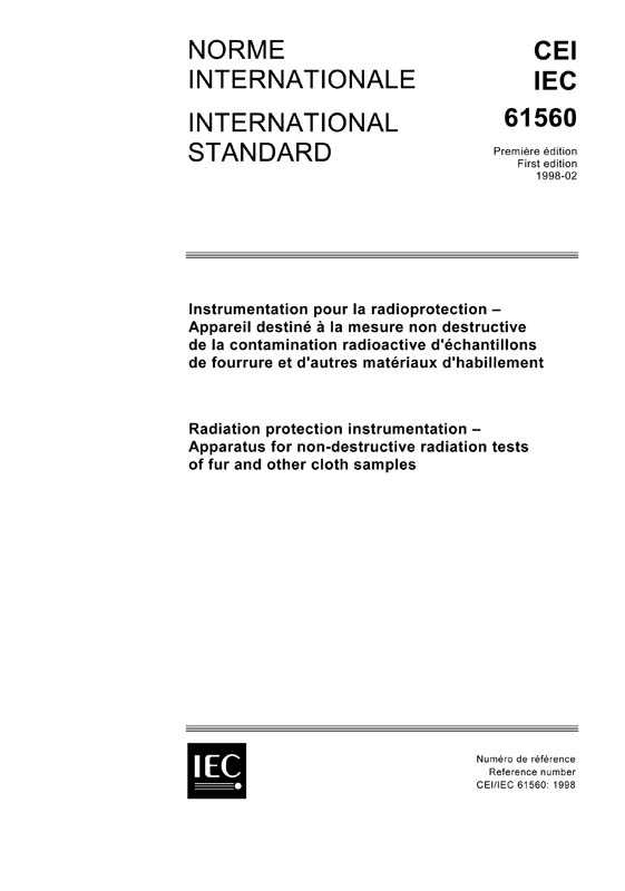 Cover IEC 61560:1998